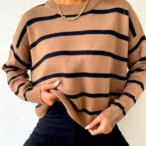 DROP SHOULDER SWEATER